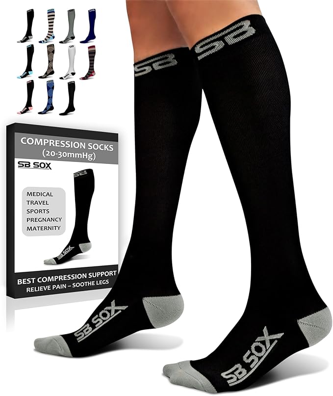 what level of compression socks is best for air travel