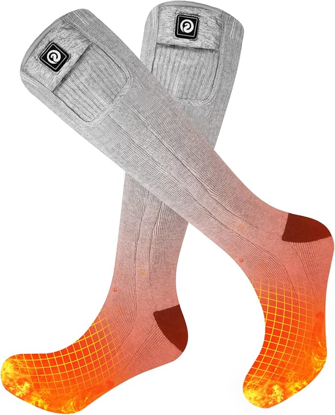 best heated ski socks for men