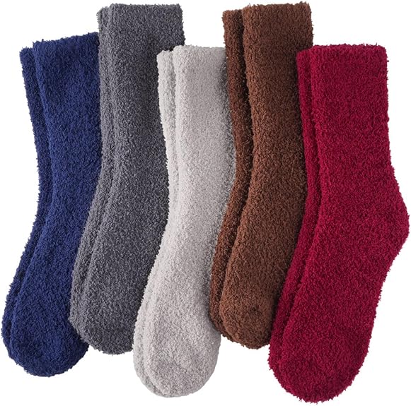 best fuzzy socks with grips