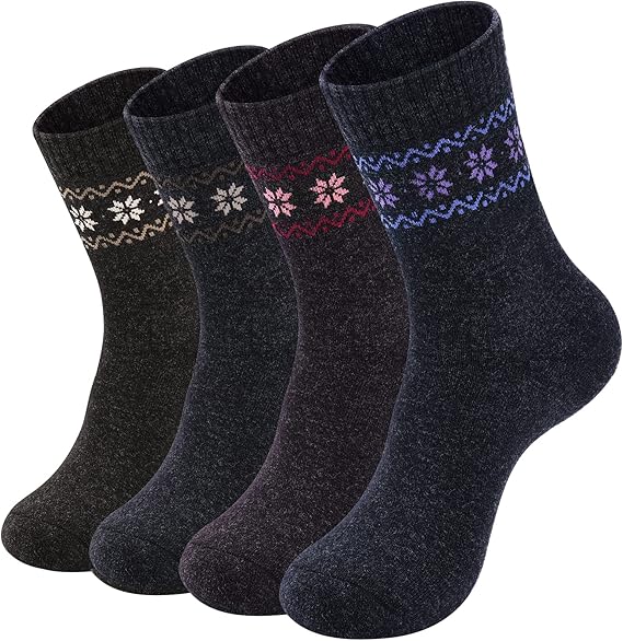 thin wool socks ladies