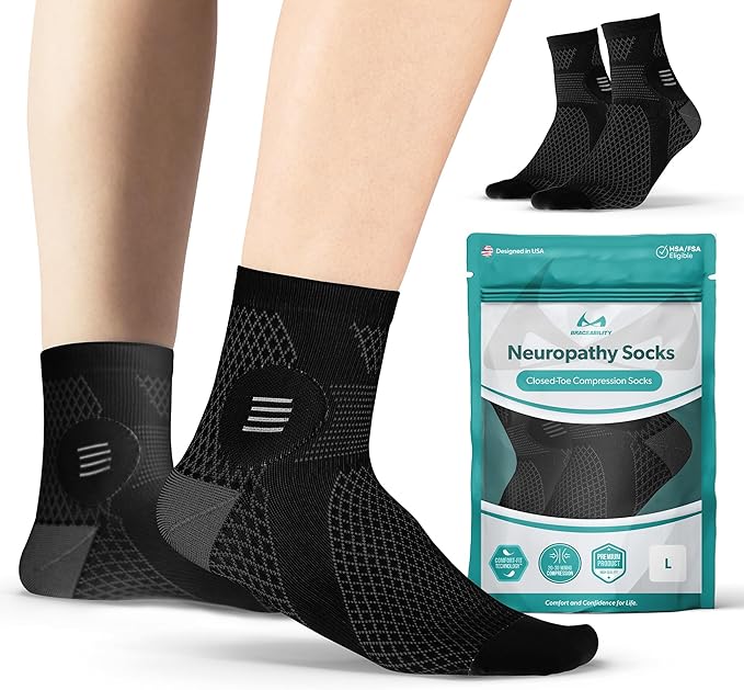 what are the best compression socks for peripheral neuropathy