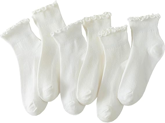 ankle white socks