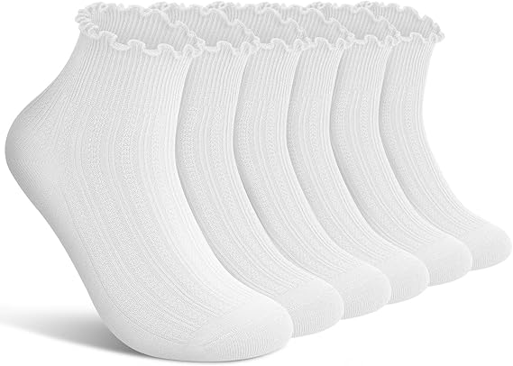 lace ruffle socks