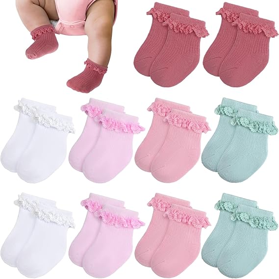 newborn crochet socks