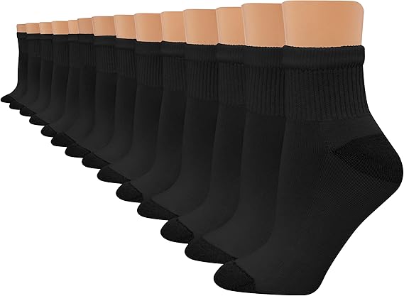 good black ankle socks